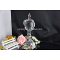 High Quality Crystal Trophy with clear or black base